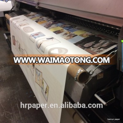 90g  100g 120GSM 3.2m/ 126'' Large format sublimation transfer paper